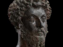 The Dunaszekcső portrait of Marcus Aurelius (Photo: © Janus Pannonius Museum)