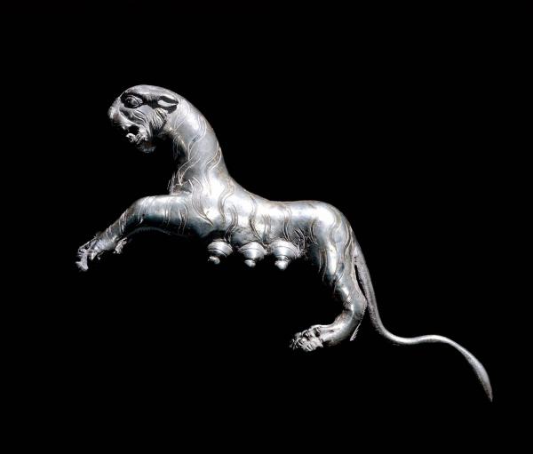 Ezüstből készült tigris (Fotó: © British Museum)
