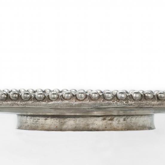 Side view of the Meleager platter