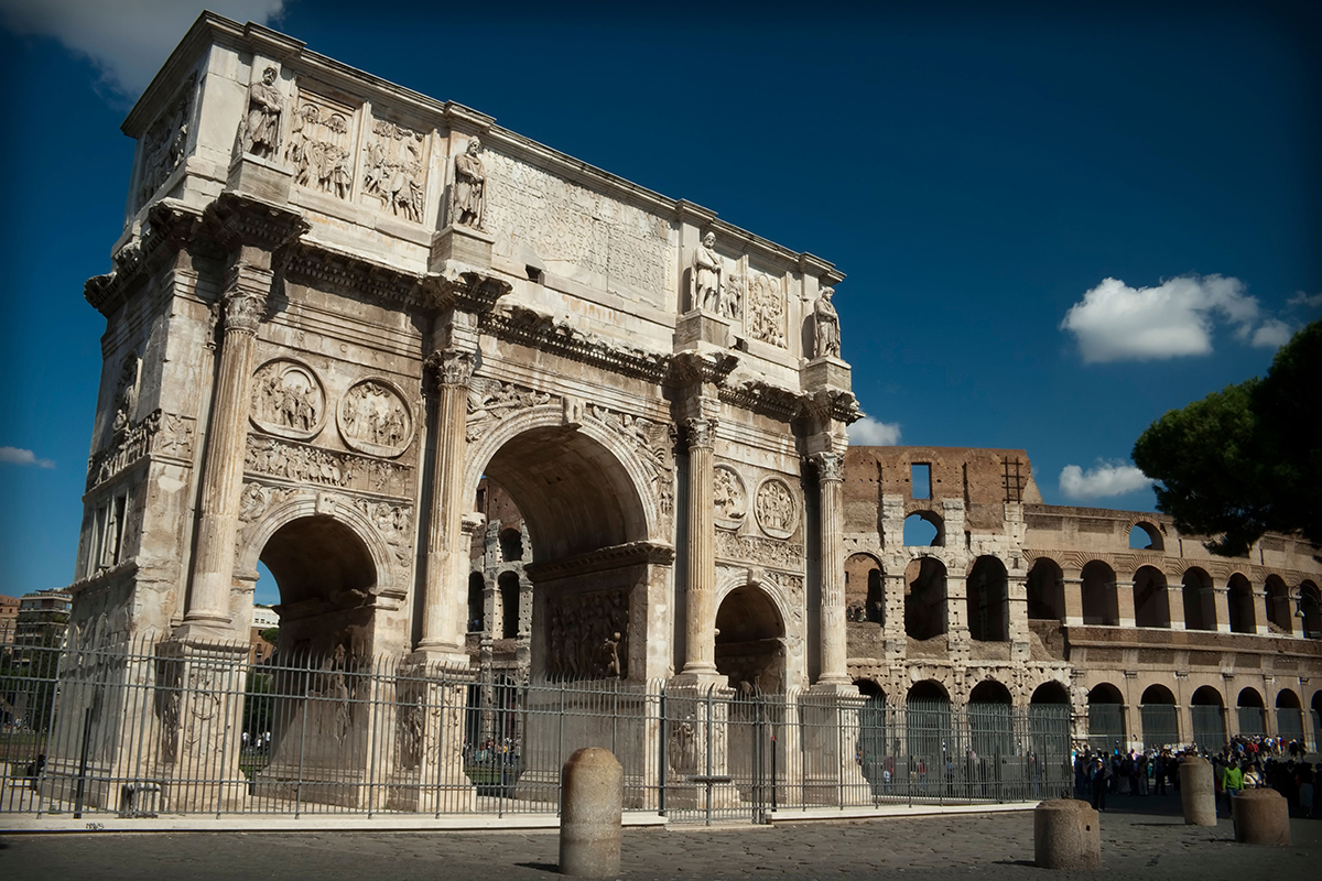 The Triumphal Arch Of Constantine Seuso