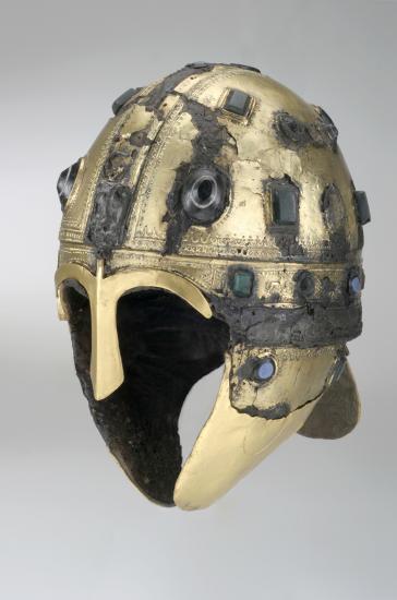 Late Roman officer’s helmet from Március 15. Square, Budapest (Photo: © Hungarian National Museum)