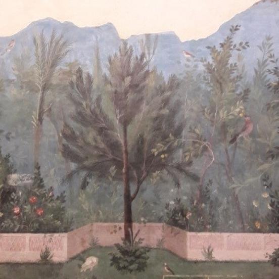 A wall painting of Livia’s villa, 30-20 B.C. Museo Nazionale Romano, Rome (Photo: Ágnes Bencze)